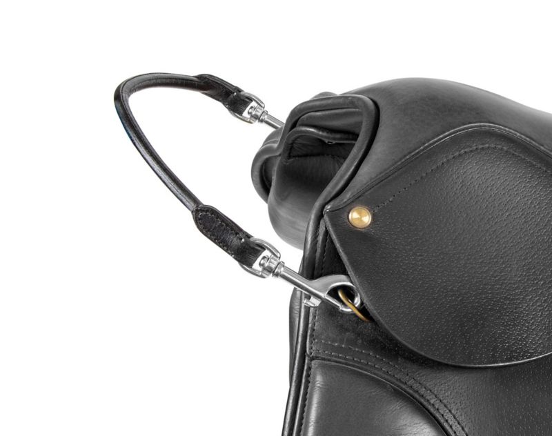 386-BLK-ONESZ Shires Leather Balance Strap Black sku 386-BLK-ONESZ