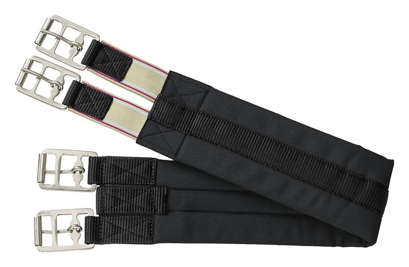 Equitare Mini Padded Cotton English Girth Black