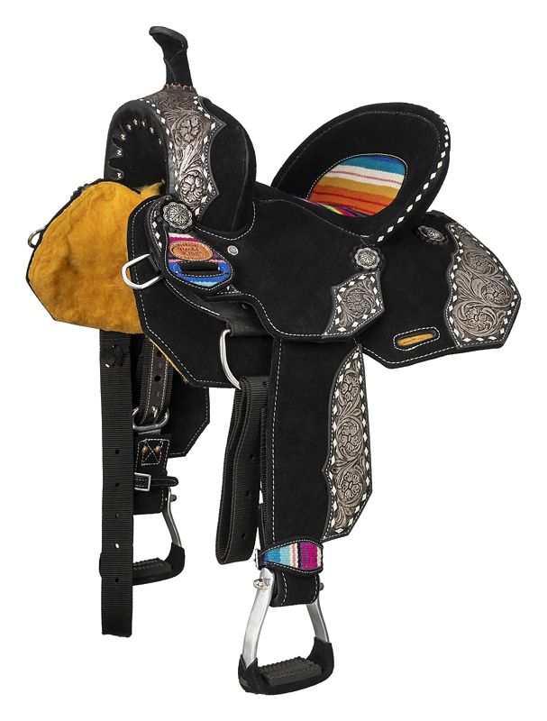 Royal King Mini Pecos Saddle 8 Black