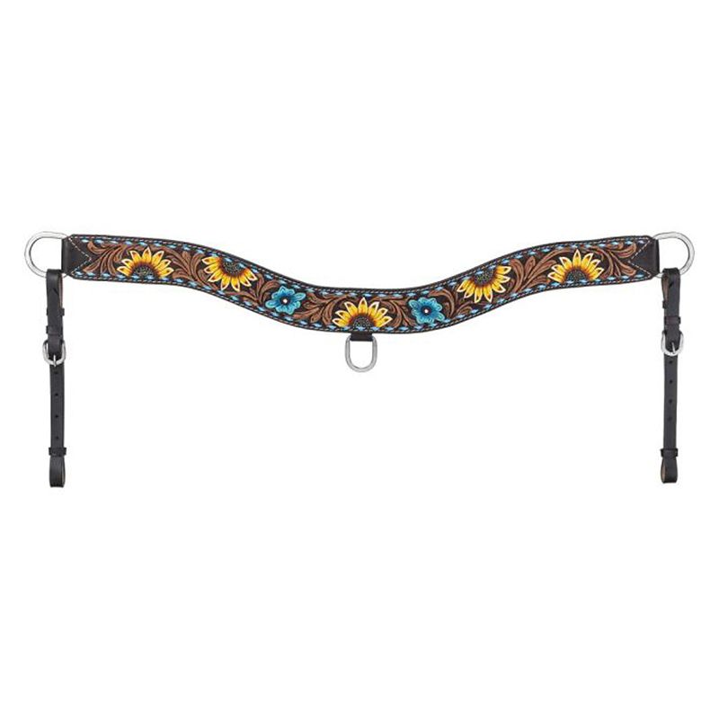 Royal King Sunflower Buckstitch Tripping Collar