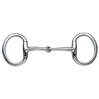Shires Standard Curved Mouth Eggbutt Bit
