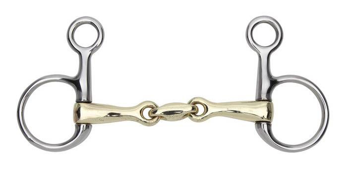 Shires Hanging Cheek Alloy Lozenge Mouth Bit 4.5