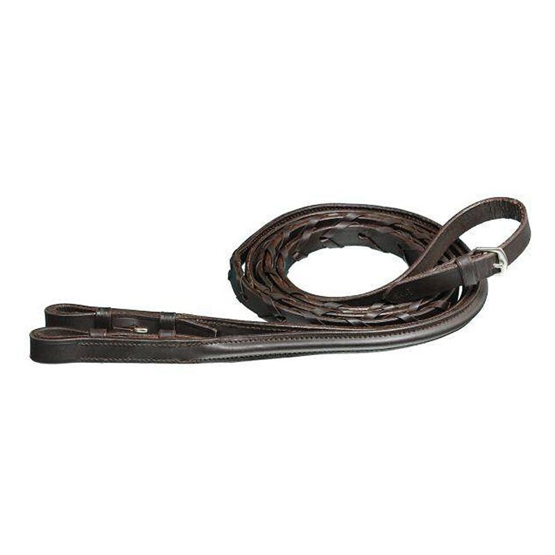 Silver Fox X-Long Raised Laced Rein 60 Brown