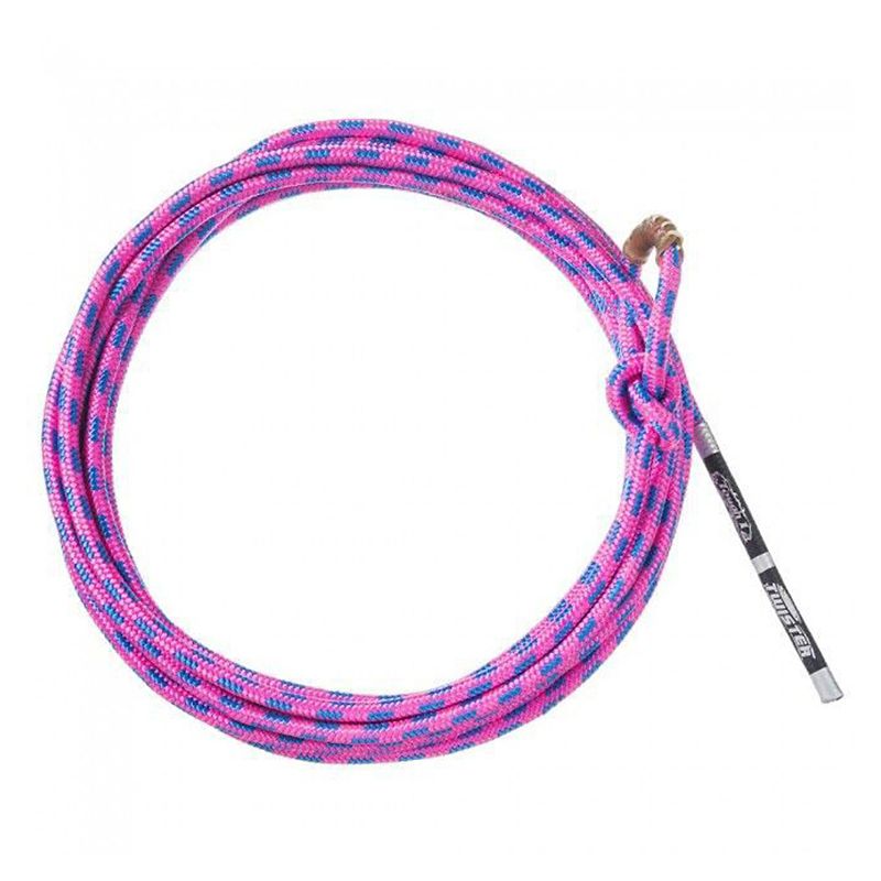 Tough1 25ft Youth Twister Braided Rope Pink