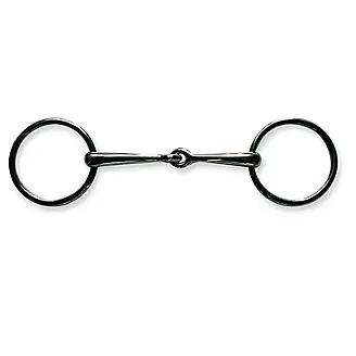Metalab Single Jointed Loose Ring 14mm Snaffle