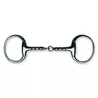 Metalab Joint Copper Rollers Eggbutt Snaffle 14mm