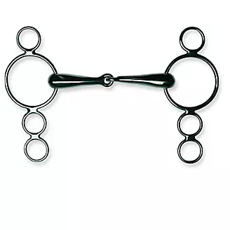 Metalab 17mm Jointed Continental 4 Ring Gag