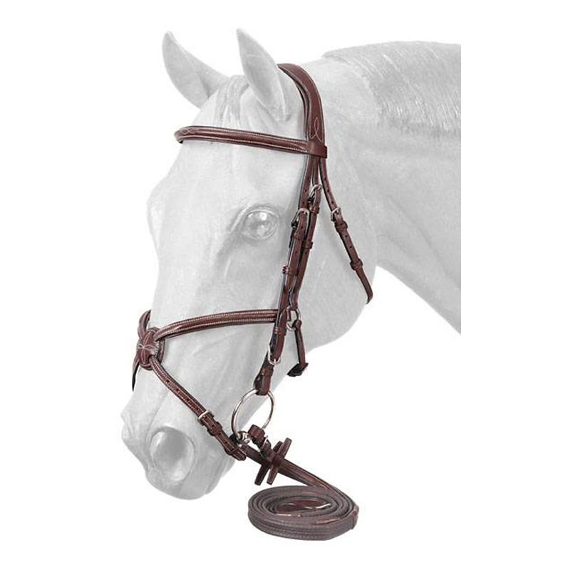 Equiroyal Prem Fancy Stitch Raise Fig 8 Bridle