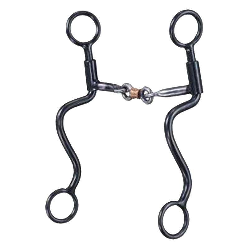 Tough1 S Shank 3 Piece Sweet Iron Snaffle