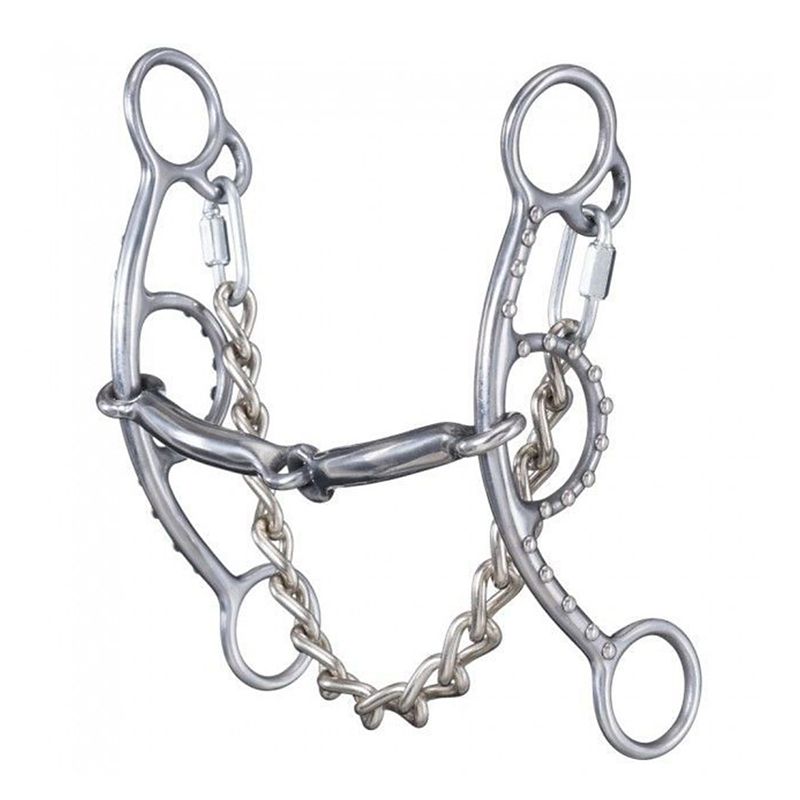 Tough1 Sweet Iron Short Shank Gag Snaffle 5 Brn