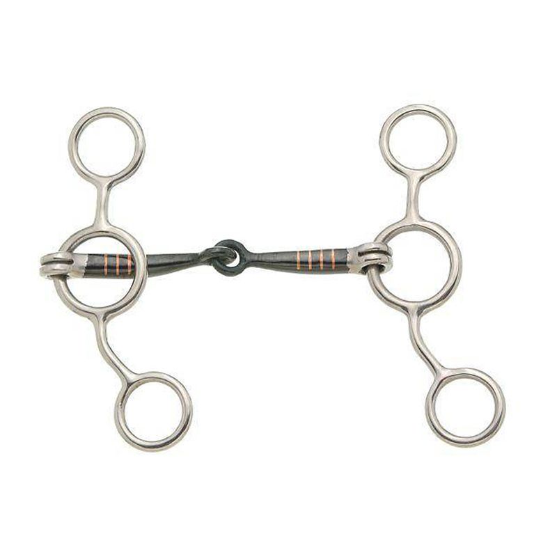 25094-0-0 Tough1 Sweet Iron Junior Cow Snaffle Bit sku 25094-0-0