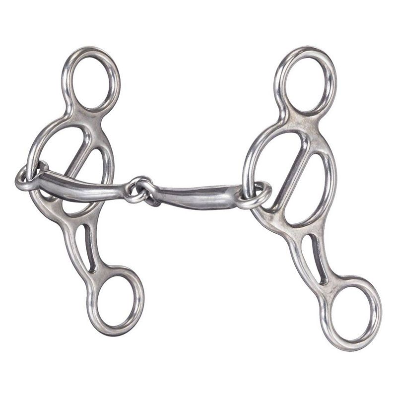 25967-0-0 Tough1 Short Shank Gag Snaffle Bit sku 25967-0-0