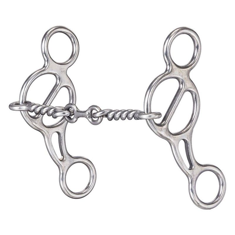 Tough1 Short Shank Twisted Wire Gag Bit