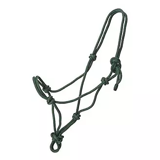Hilason Horse Poly Rope Tied Adjustable Halter 8 Ft Lead Rope Black Or –  Hilason Saddles and Tack