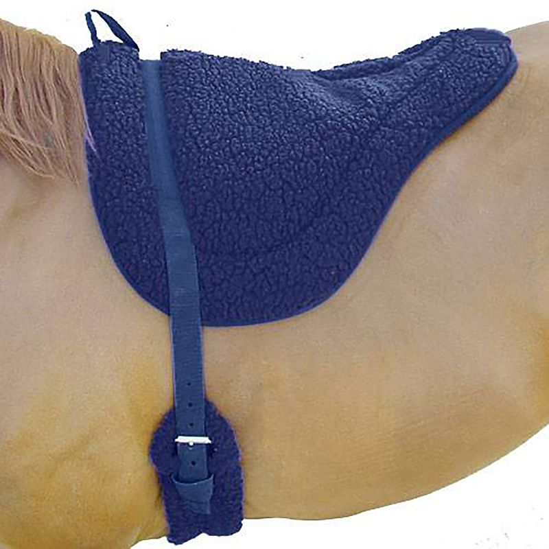 Non Slip Fleece Bareback Pad Navy