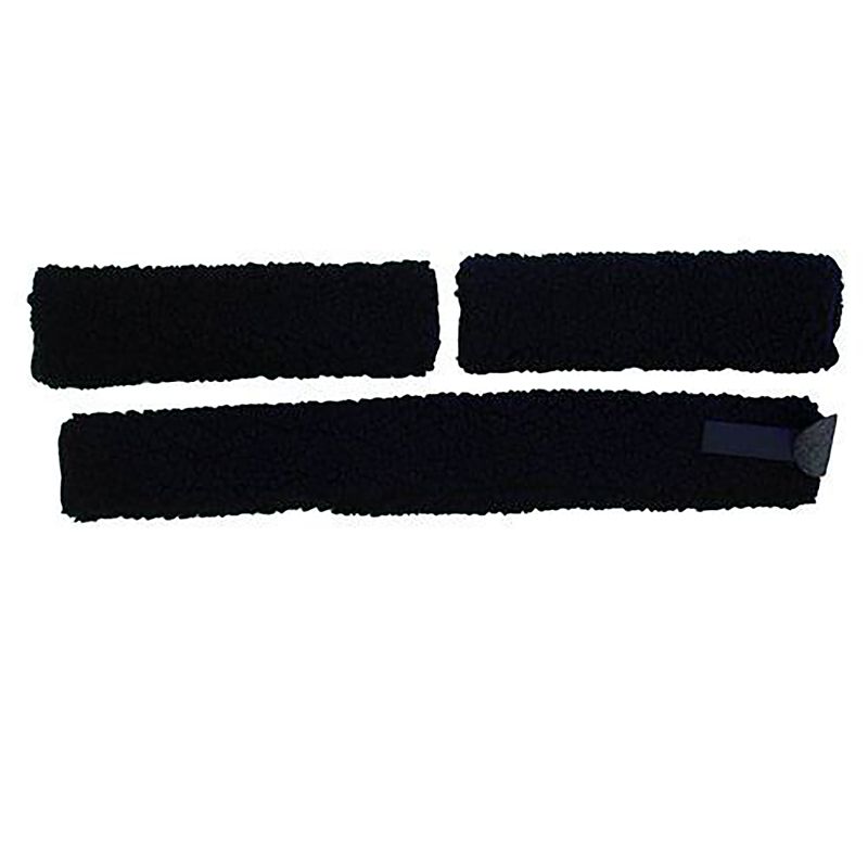 Fleece Martingale Covers Black