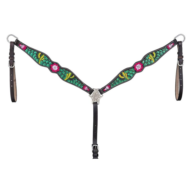 Royal King Pink Cactus Pony Breastcollar