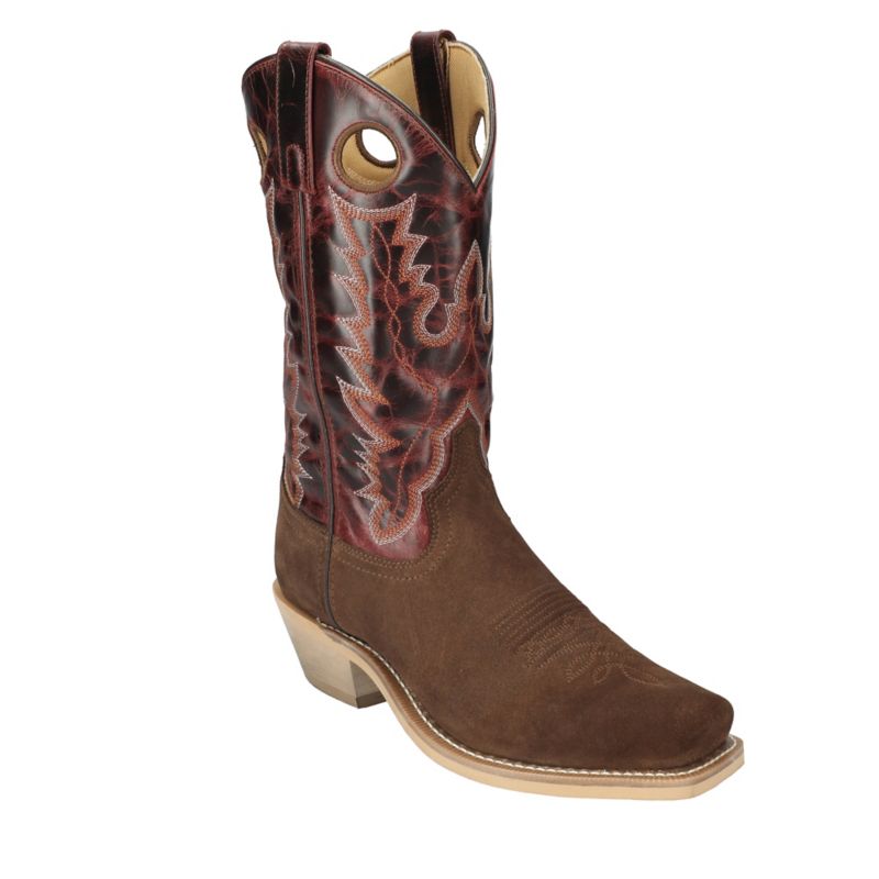 Smoky Mtn Mens SantaFe Western Boots 8 D Red -  SMOKY MOUNTAIN BOOTS, INC, 4308-8D