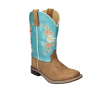 Smoky Mountain Ladies Flower Boots