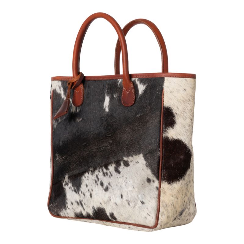 Huntley Equestrian HoH Leather Tote Bag Cow