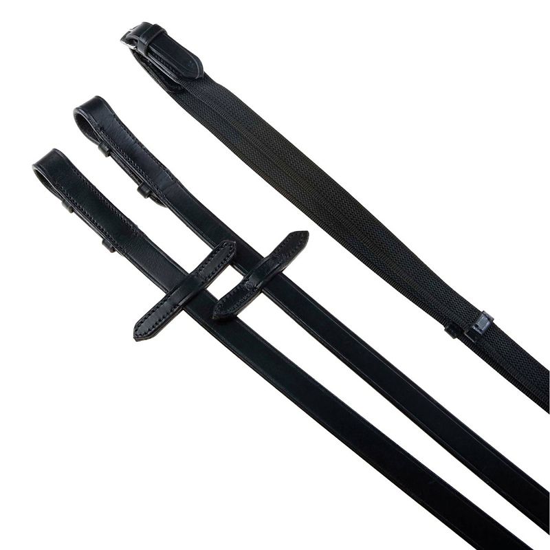 Kincade Sure Grip Web Reins 3/4 X 54 Black