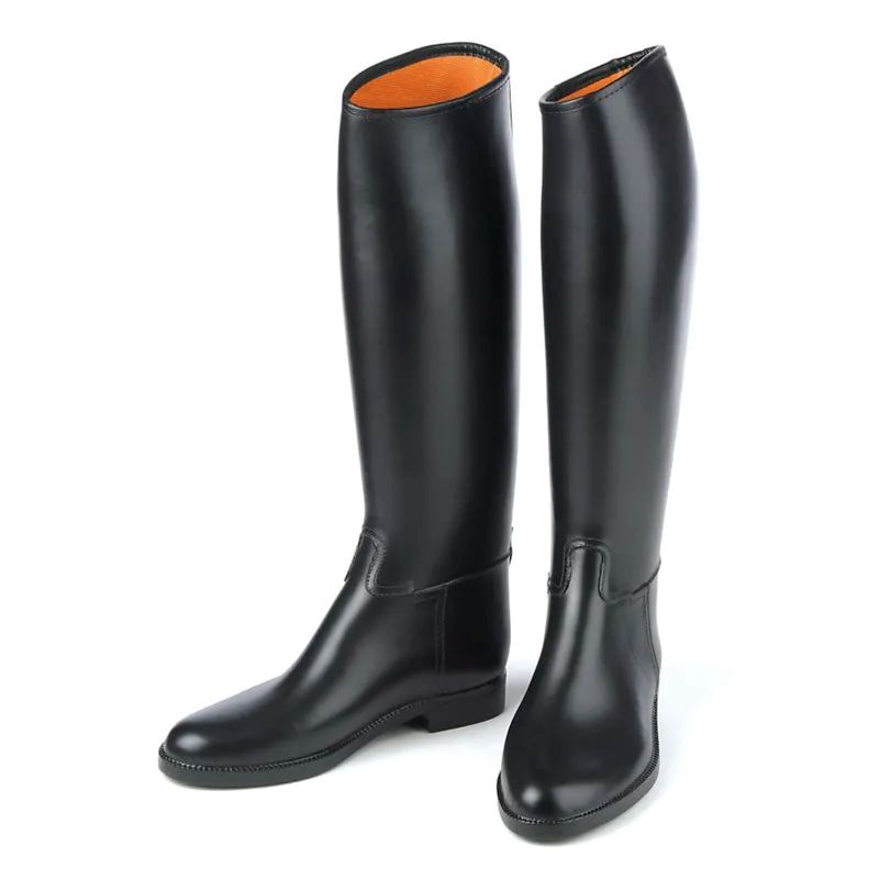 Winter Riding Boots Cottage Craft Black Long Rubber Riding Boots