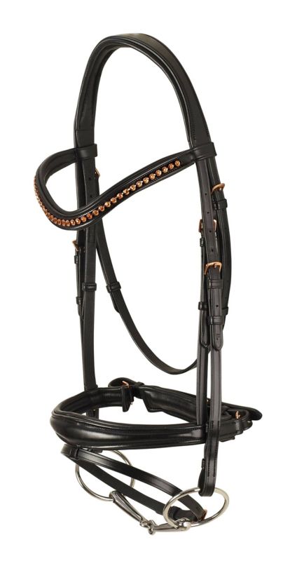 Ovation Munich Anatomic Dressage Bridle Cob