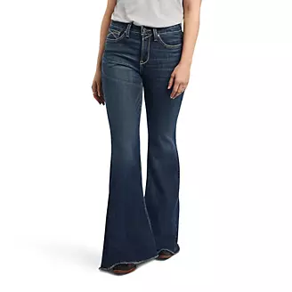 Ariat Ladies High Rise Flare Jeans 29 Reg Arkansas