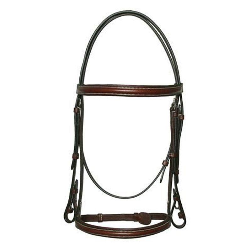 Classic Bridle w/Laced Reins Cob Chocolate