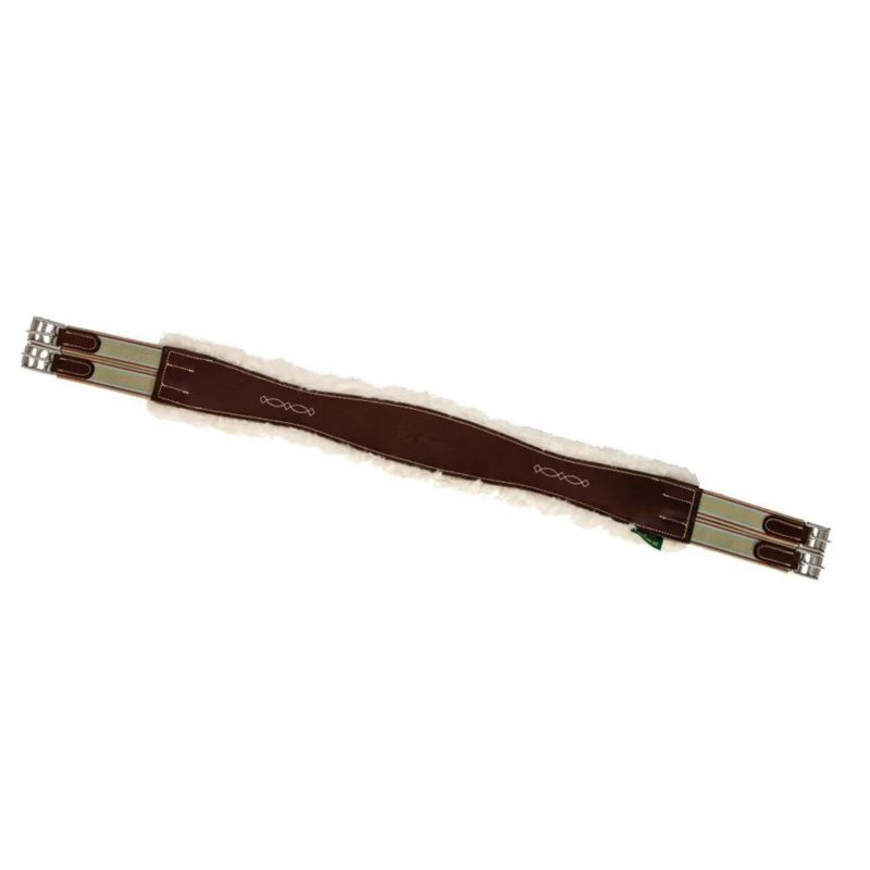 M. Toulouse Girth Shaped w/Velcro 38 Chocolate