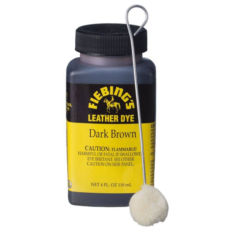 Fiebings Leather Dye 4 oz Dark Brown