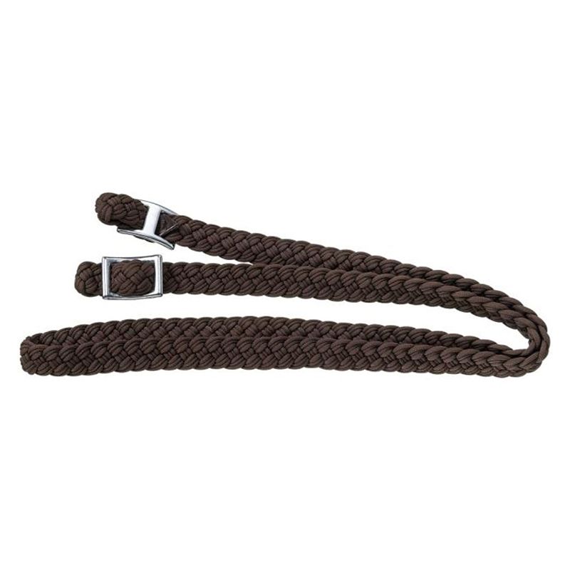 54-950-7-0 Mini Poly Contest Reins 3/4inx5ft Brown sku 54-950-7-0