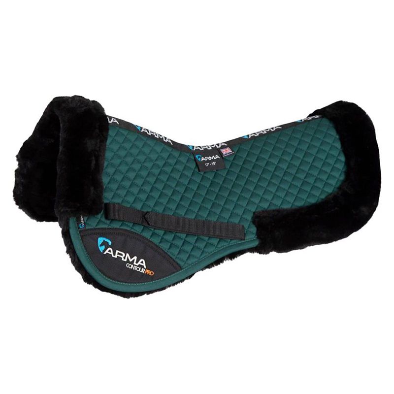 Shires ARMA Half Pad 15-16.5 Green