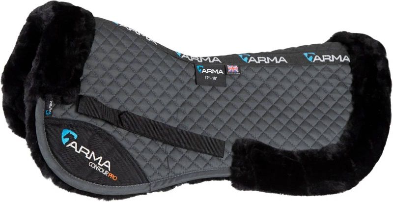 Shires ARMA Half Pad 17-18 Grey