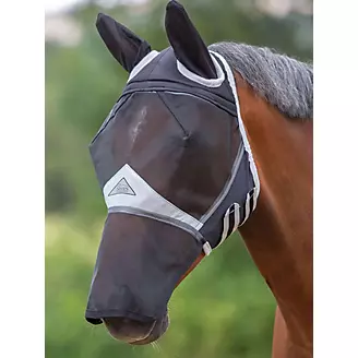 Shires Fine Mesh Fly Mask w/Ears/Nose