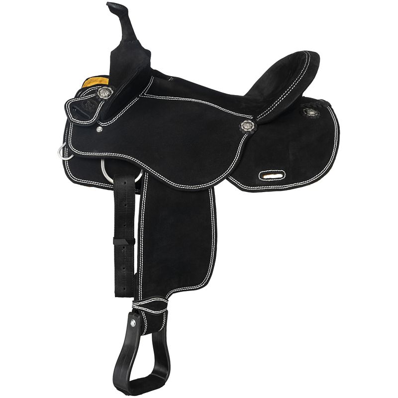 KS9355-2-15 King Series Bendigo Saddle 15 Black sku KS9355-2-15