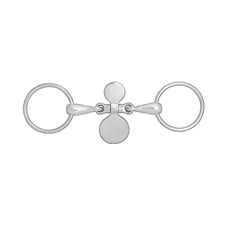 Horze Spoon Mouth Loose Ring Snaffle Bit 4.5