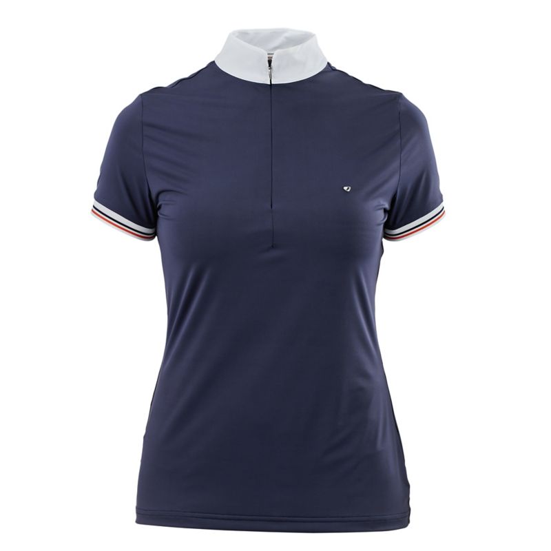 Aubrion Ladies Arcaster Show Shirt S Navy -  SHIRES EQUESTRIAN LLC, 10200NAVYSMALL