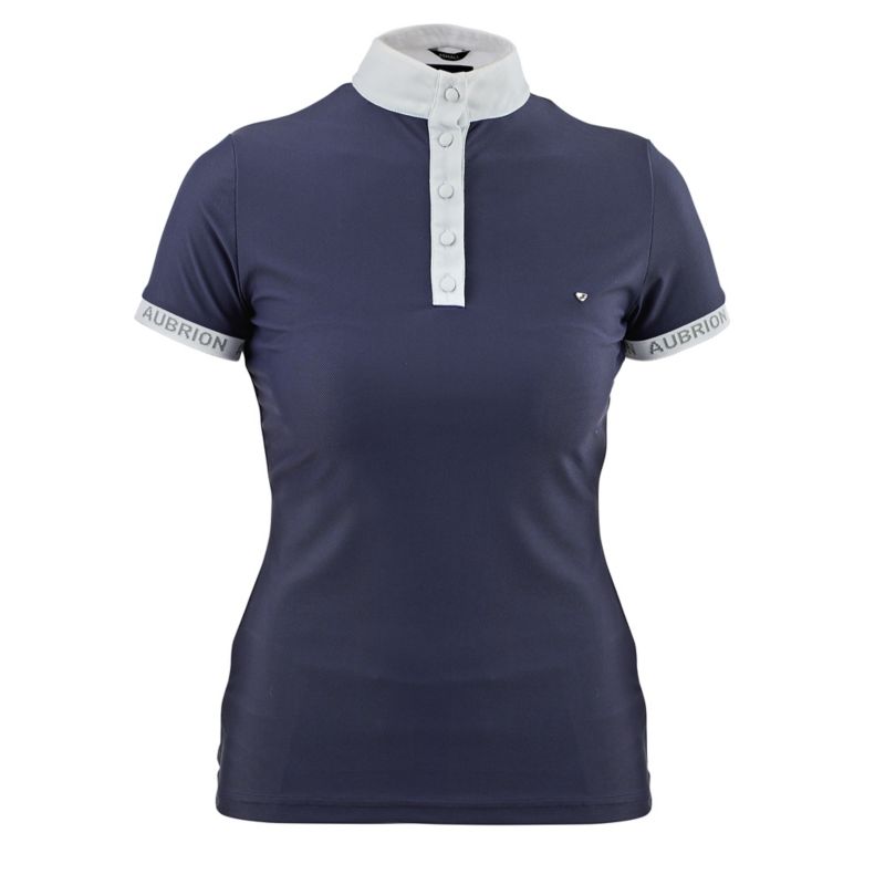 Aubrion Ladies Attley Show Shirt S Navy -  SHIRES EQUESTRIAN LLC, 10205NAVYSMALL