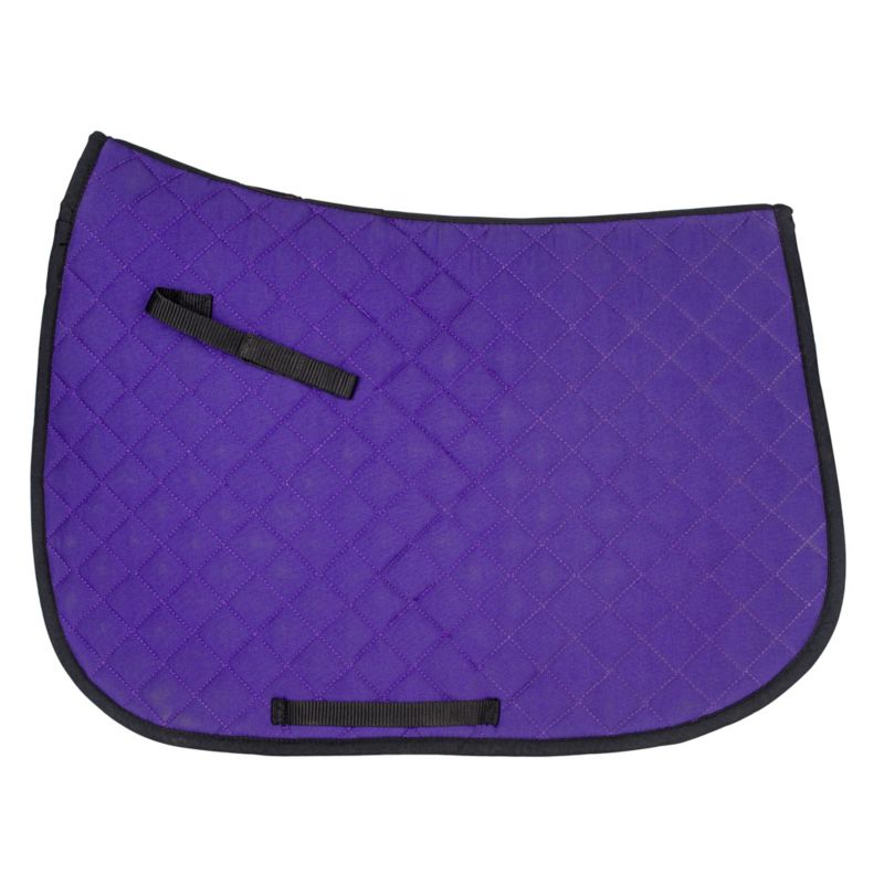 709433-PURPLE-BLACK Gatsby Basic All Purpose Saddle Pad Purple/Black sku 709433-PURPLE-BLACK