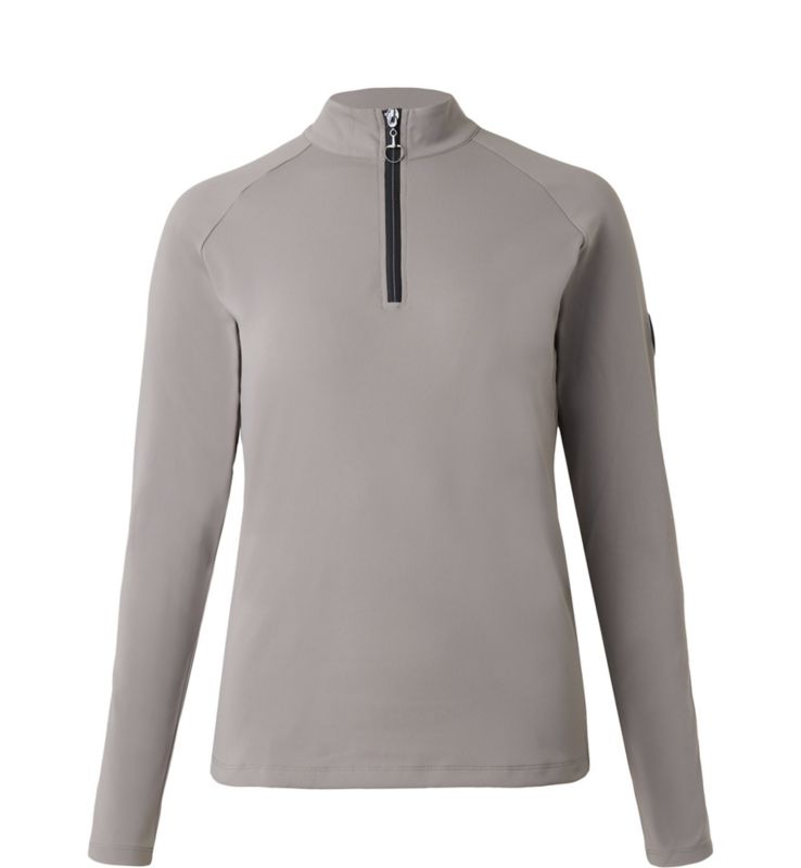 Horze Karla Womens Tech Training Half Zip 10 Black -  Equinavia LLC, 33783-CBL-40