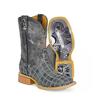 Tin Haul Mens King of Clubs Boots