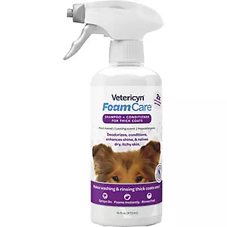 Vetericyn Foamcare Pet Shampoo Hi D 16 Oz.