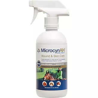 Microcyn Ah Wound And Skin Care Spray Equine
