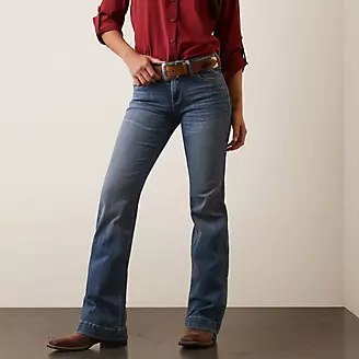 Ariat Ladies Perfect Rise Angelina Wide Leg Jeans