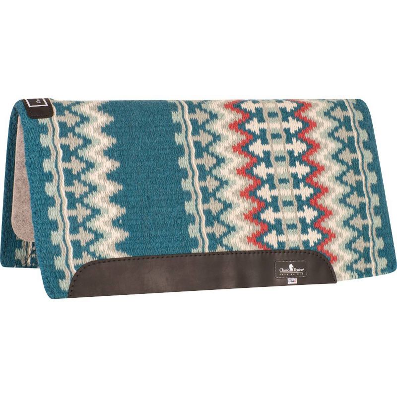 Classic Equine Classic Wool Top Saddle Pad 32x34 O