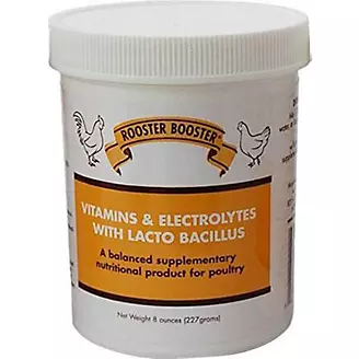 Rooster Booter Vitamins And Electrolytes 8 Oz