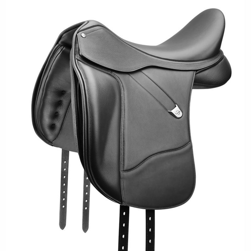 DEMO Bates Dressage CAIR Saddle Black 40cm/16