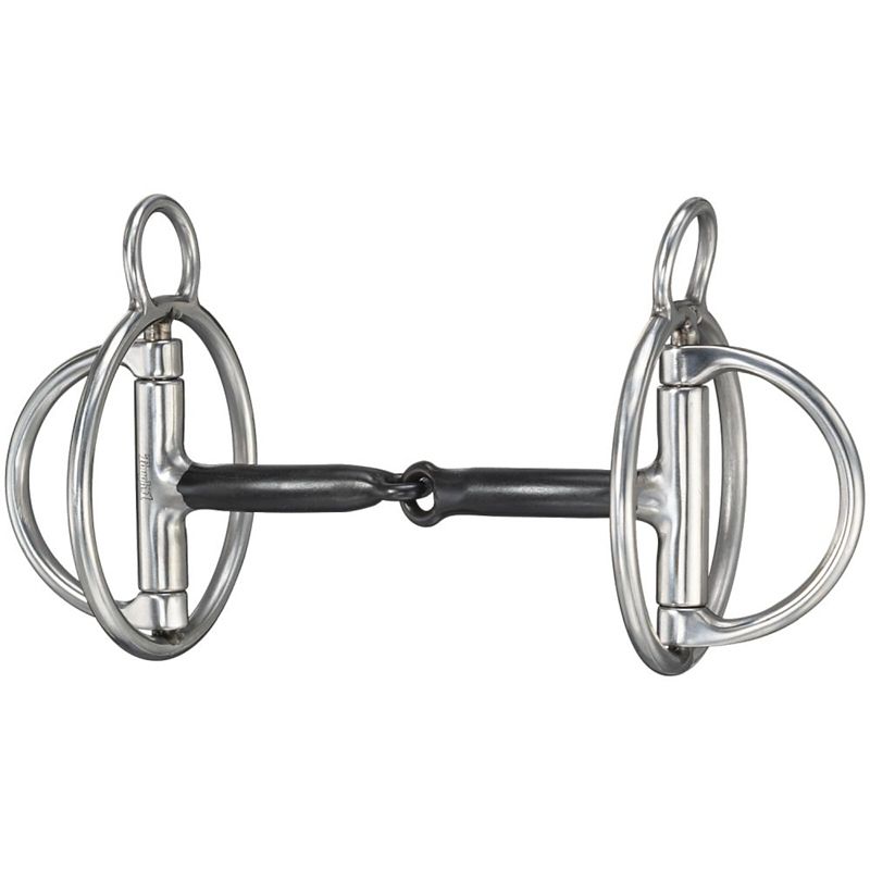 24996-0-0 Tough1 Hybrid Snaffle Fixed Ring Bit sku 24996-0-0