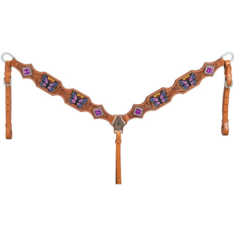 Silver Royal Butterfly Breastcollar